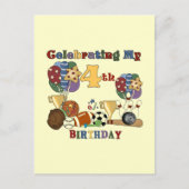 スポーツ熱狂する第4期Tシャツとギフト向け ポストカード (正面)