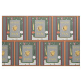 スポーツ用ファン機器織物 ファブリック (ファットクウォーター)