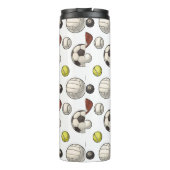 スポーツ用品パターン タンブラー (裏面)