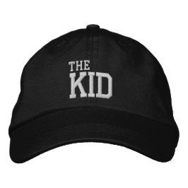 スポーツ用品 ゴルフ アクセサリー THE KID スタイル 刺繍入りキャップ