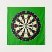 スポーツ用品 - ダーツボード1 タペストリー (正面(横))