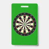 スポーツ用品 - ダーツボード1 バッジ (裏面)