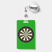スポーツ用品 - ダーツボード1 バッジ (裏面(伸縮クリップ))