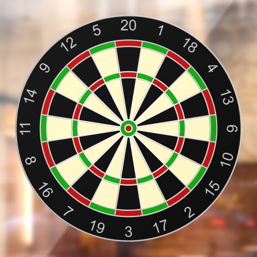 スポーツ用品 – Dartboard 1 ウィンドウサイン (シート2)