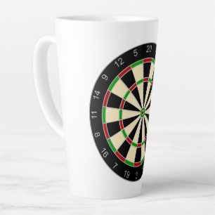 スポーツ用品 – Dartboard 1 カフェラテマグ