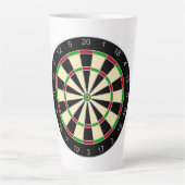 スポーツ用品 – Dartboard 1 カフェラテマグ (正面)