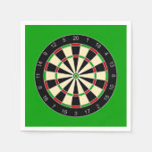 スポーツ用品 – Dartboard 1 スタンダードカクテルナプキン (正面)