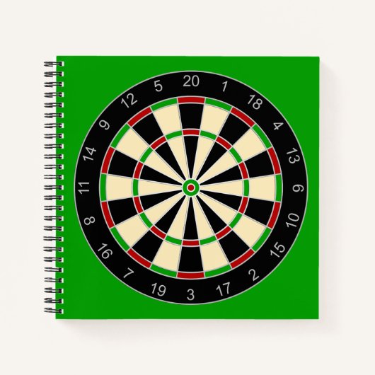 スポーツ用品 – Dartboard 1 ノートブック (正面)
