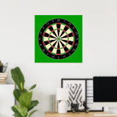 スポーツ用品 – Dartboard 1 ポスター (ホームオフィス)