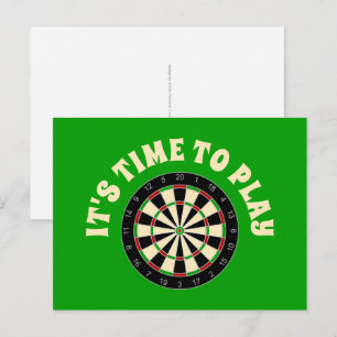 スポーツ用品 – Dartboard 1 ポストカード