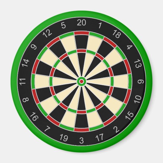 スポーツ用品 – Dartboard 1 マグネット (正面)