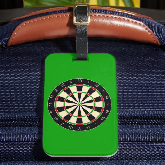 スポーツ用品 – Dartboard 1 ラゲッジタグ (正面インサイチュ2)