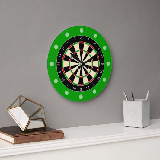 スポーツ用品 – Dartboard 1 ラージ壁時計 (オフィス)
