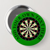 スポーツ用品 – Dartboard 1 缶バッジ (正面&裏面)