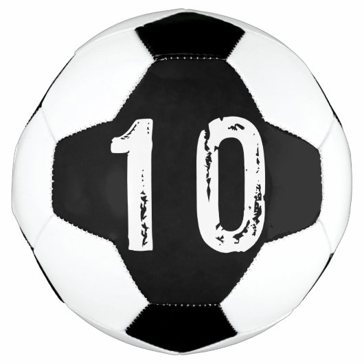 スポーツ番号10 サッカーボール (正面)