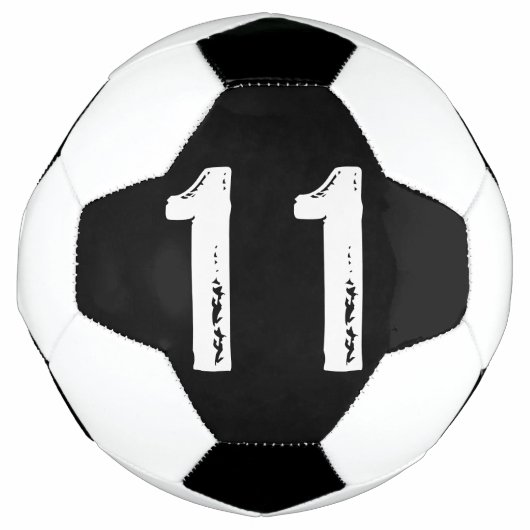 スポーツ番号11 サッカーボール (正面)