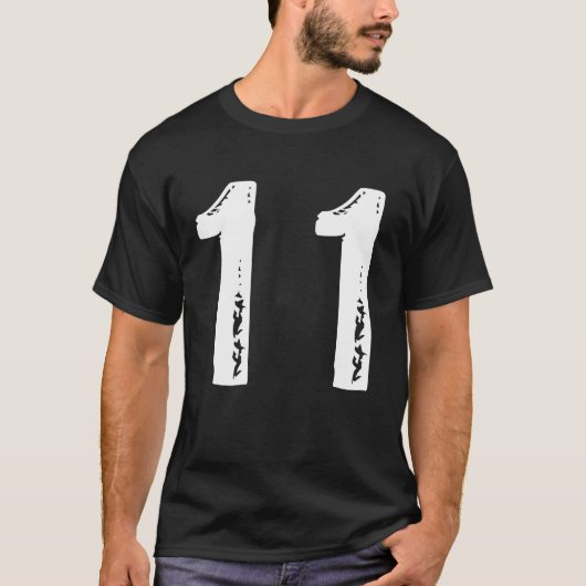 スポーツ番号11 Tシャツ (正面)