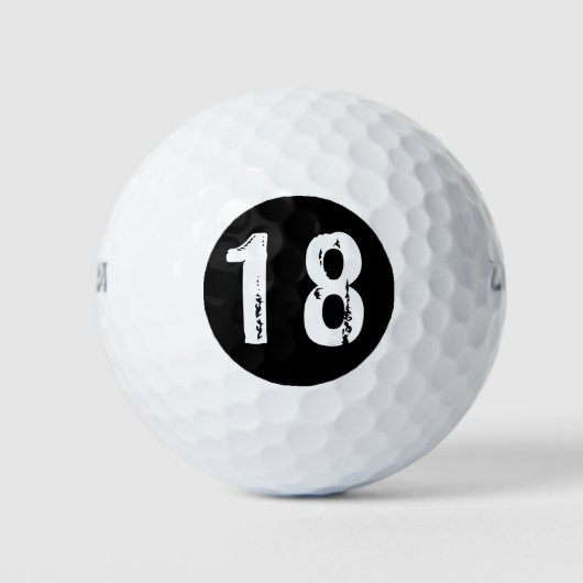 スポーツ番号18 ゴルフボール (正面)