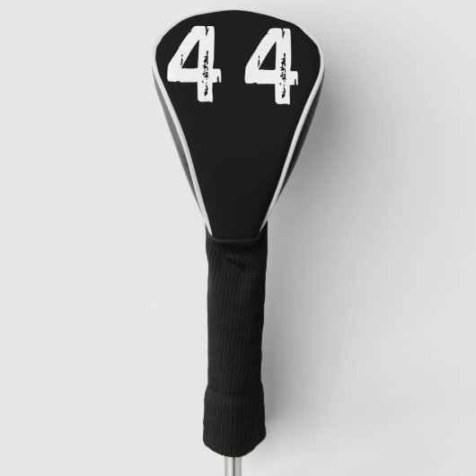 スポーツ番号44 ゴルフヘッドカバー (正面)