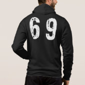 スポーツ番号69 パーカ (裏面)