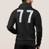 スポーツ番号77 パーカ (裏面)