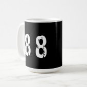 スポーツ番号88 コーヒーマグカップ (正面左)