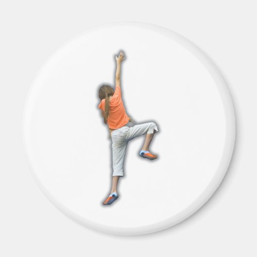 スポーツ登山 マグネット (正面)