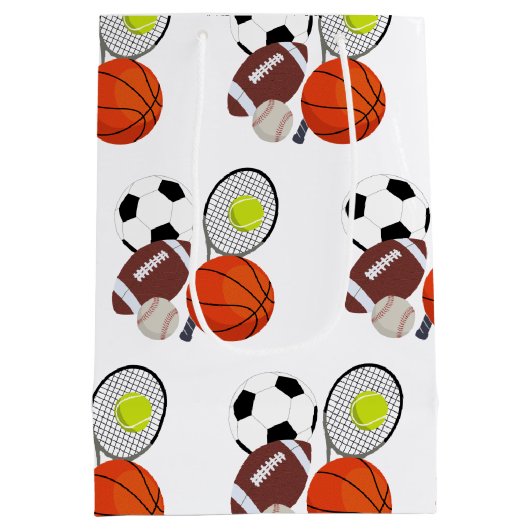 スポーツ競技用ボール ミディアムペーパーバッグ (裏面)