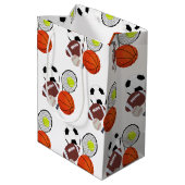 スポーツ競技用ボール ミディアムペーパーバッグ (裏面アングル)