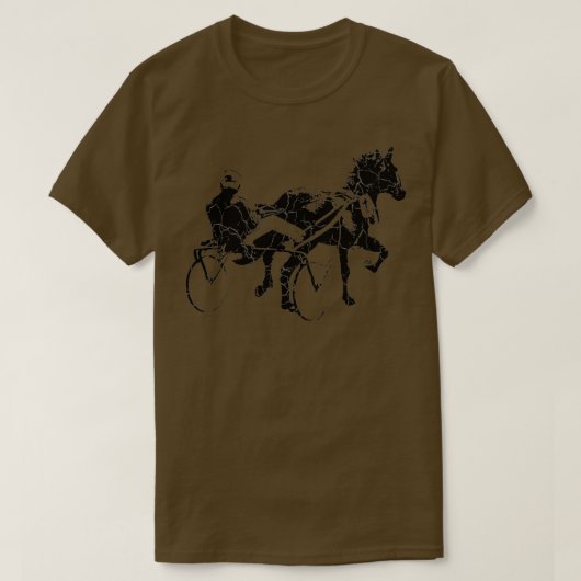 スポーツ競馬ハーネレースTシャツギフトT-Sh Tシャツ (デザイン正面)