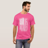 スポーツ米国国旗の水球 Tシャツ (正面フル)
