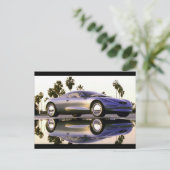 スポーツ素晴らしカー ポストカード (スタンド正面)