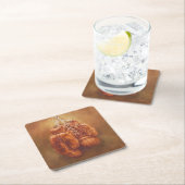 スポーツ素朴 |ボクシング スクエアペーパーコースター (インサイチュ)