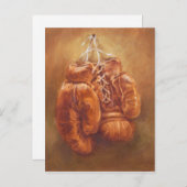 スポーツ素朴 |ボクシング ポストカード (正面/裏面)