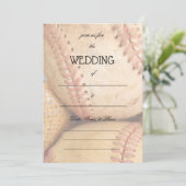 スポーツ結婚式招待状空白のを埋める 招待状 (スタンド正面)