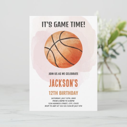 スポーツ芸術的テーマ子供へ 招待状 (スタンド正面)