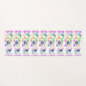 スポーツ芸術 ヨガマット (正面(横))