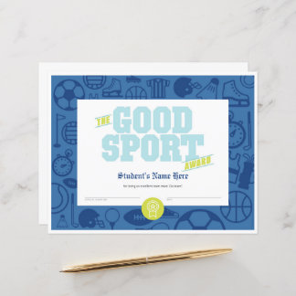 スポーツ証明書