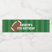 スポーツ誕生日サッカーテーマ ペットボトルラベル (シングルラベル)