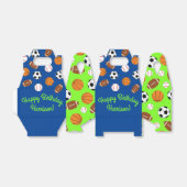 スポーツ誕生日パーティーキッズかわいい フェイバーボックス (折り畳みなし)