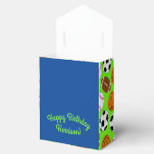 スポーツ誕生日パーティーキッズかわいい フェイバーボックス (オープン)