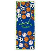 スポーツ誕生日パーティーキッズかわいい ワインギフトバッグ (裏面)