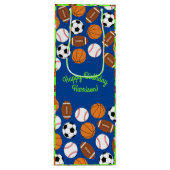 スポーツ誕生日パーティーキッズかわいい ワインギフトバッグ (正面)