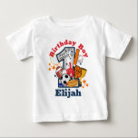 スポーツ誕生日ボーイオールスターファースト誕生日シャツ ベビーTシャツ<br><div class="desc">祝デザインの特別なtシャツ付き誕生日パーソナライズされた</div>