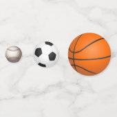 スポーツ誕生日紙吹雪 コンフェッティ (正面)