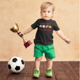 スポーツ誕生日 トドラーTシャツ