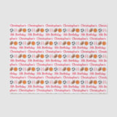 スポーツ誕生日 薄葉紙 (正面)