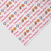 スポーツ誕生日 薄葉紙 (詳細)