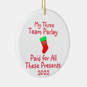 スポーツ賭博セラミックオーナメント セラミックオーナメント (右)