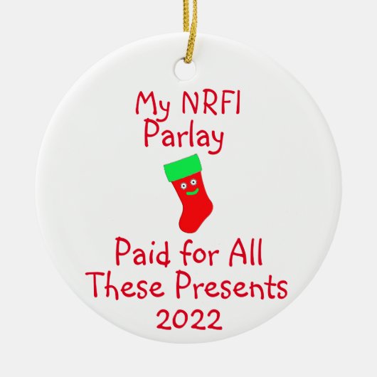 スポーツ賭博セラミックオーナメント セラミックオーナメント (正面)